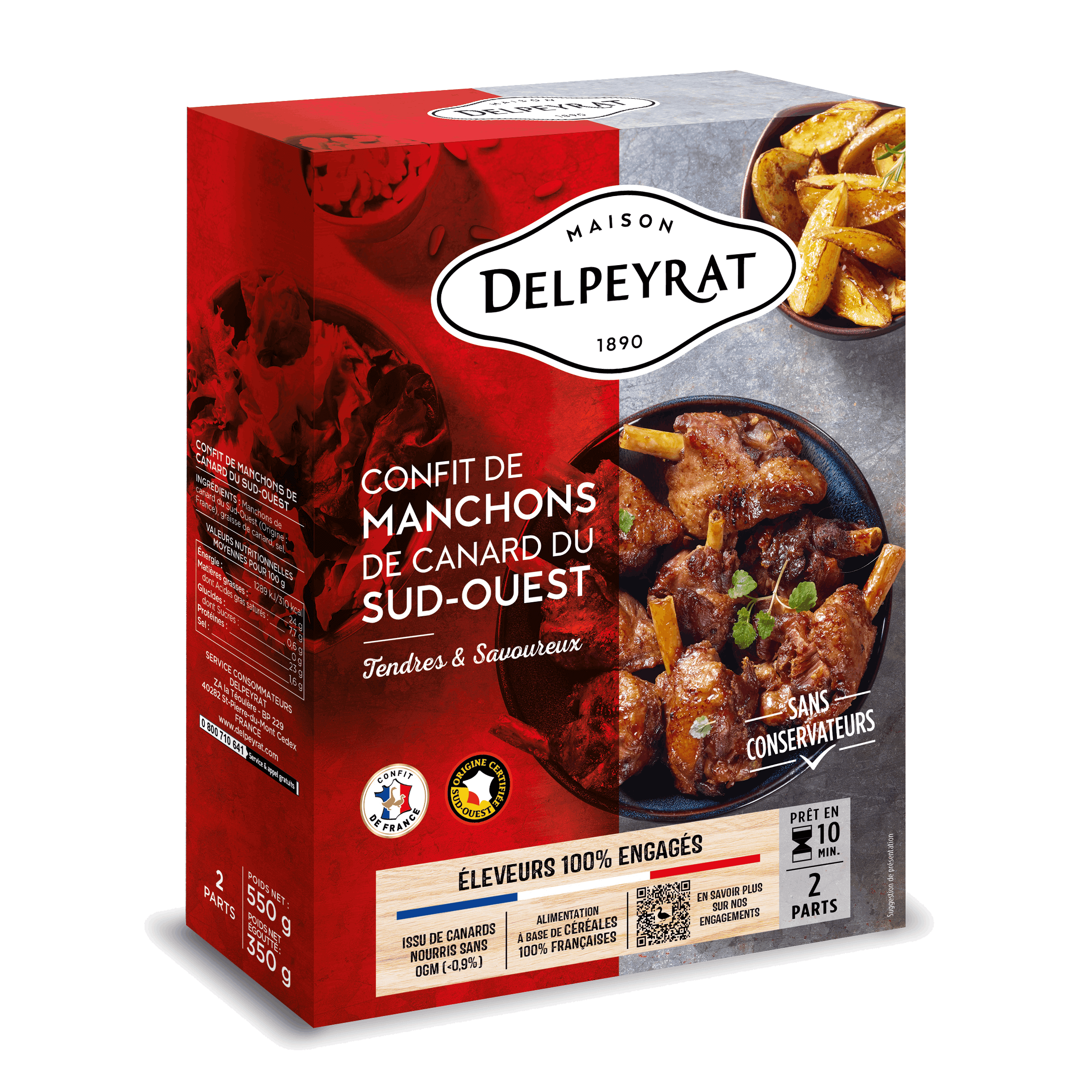 confit de manchons