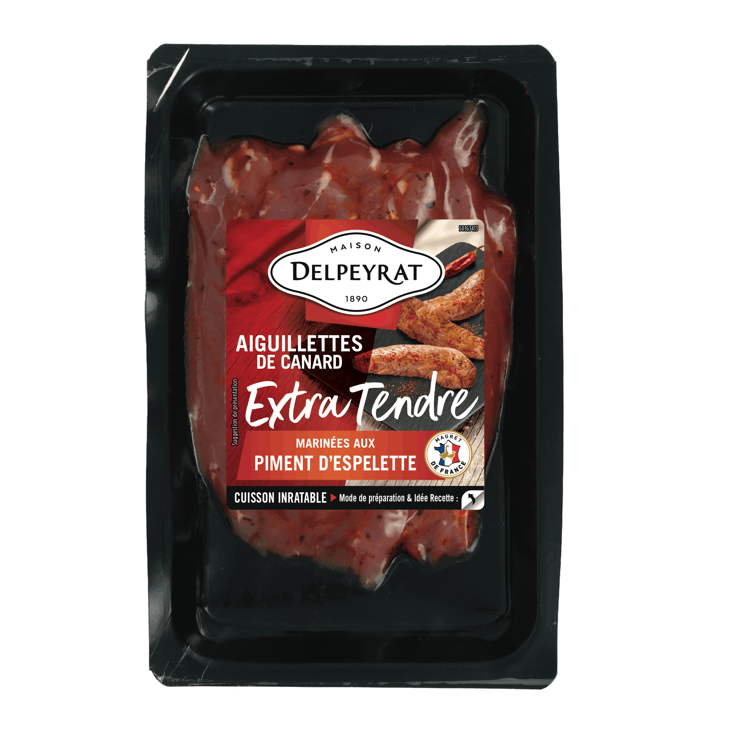 Aiguillettes Extra tendre piment d'espelette