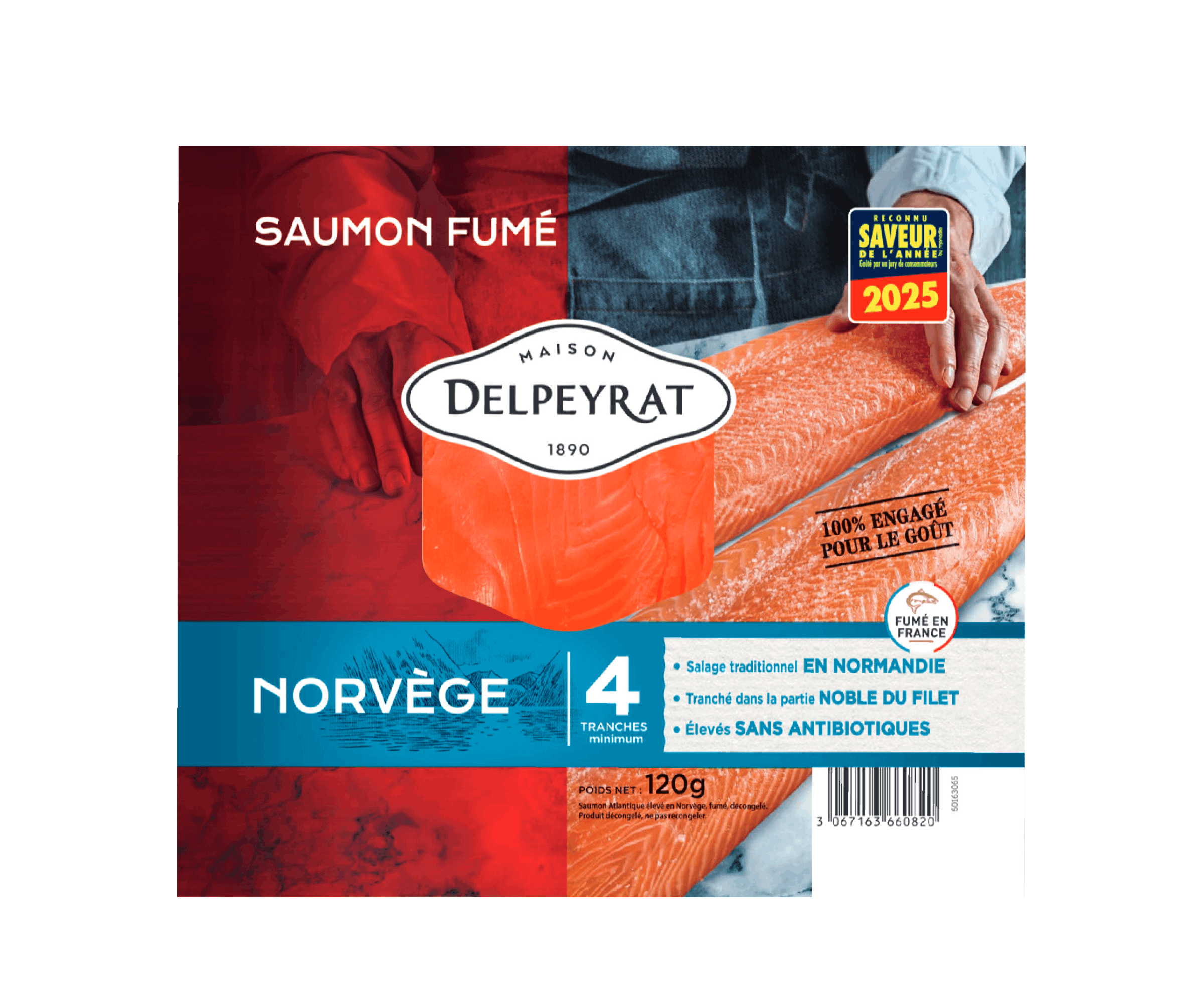 Saumon fumé Norvège
