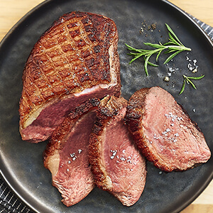 assiette de magret de canard