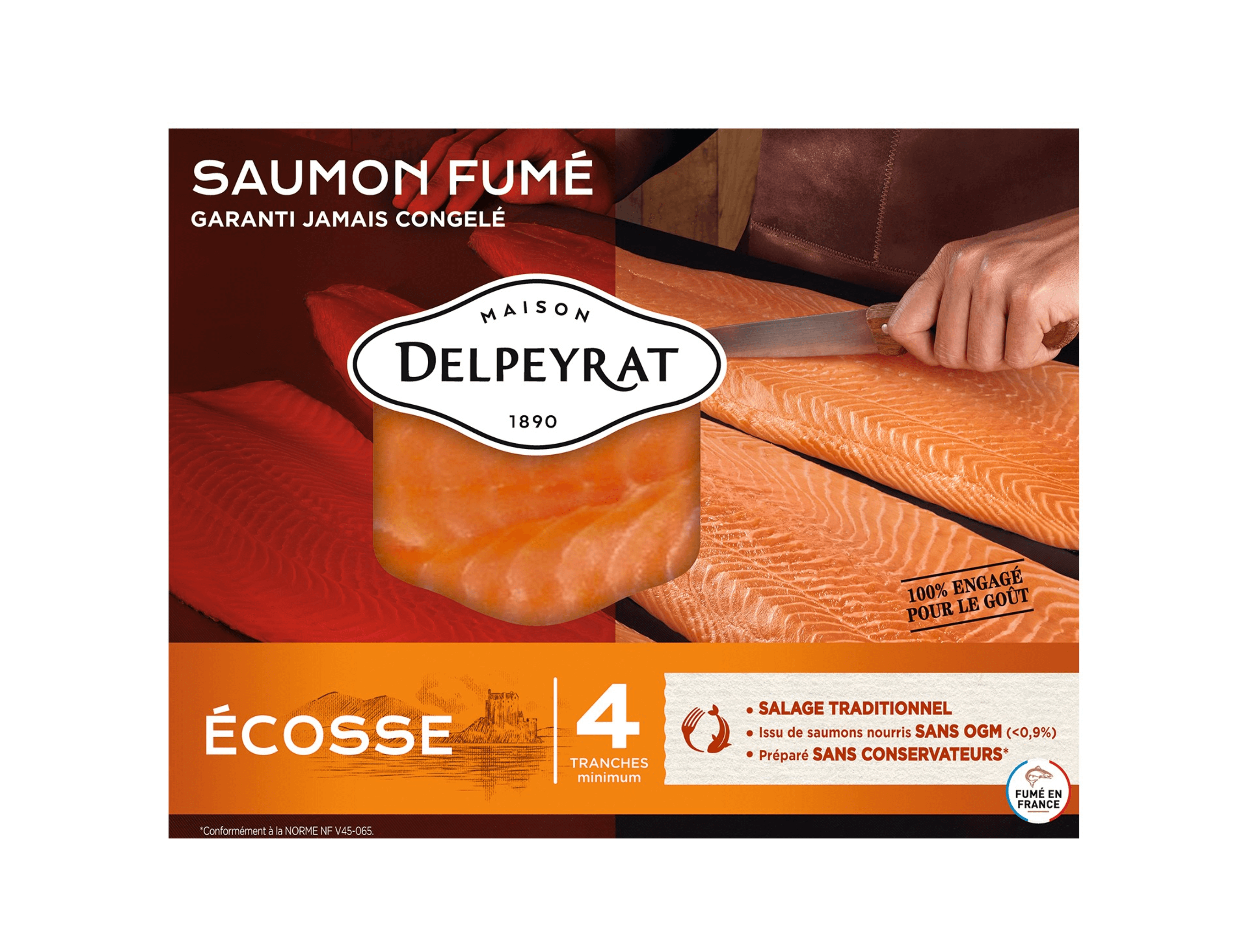 Saumon fumé d'Ecosse