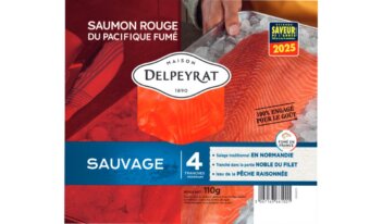 Saumon rouge du pacifique fumé