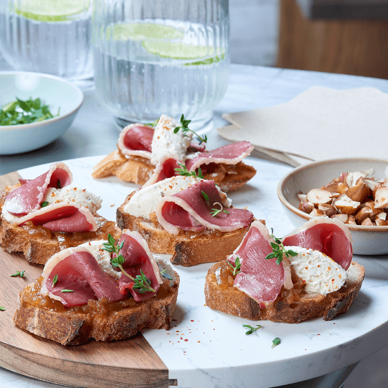Tartines Ap ritives De Magret Fum Delpeyrat