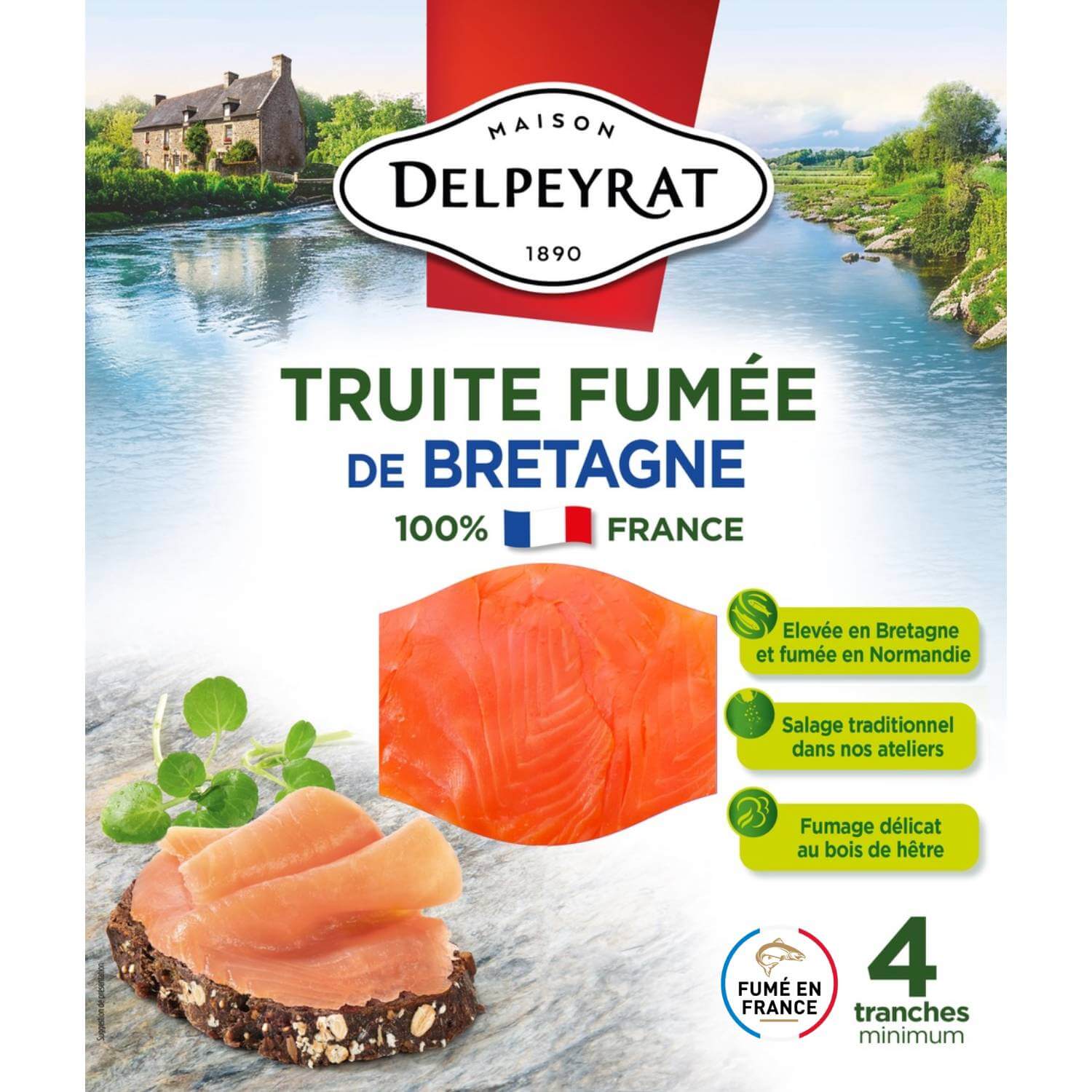 Truite fumée Bretonne