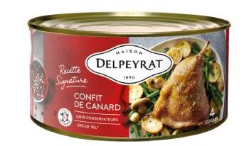 Confit de canard France TSR 4 cuisses