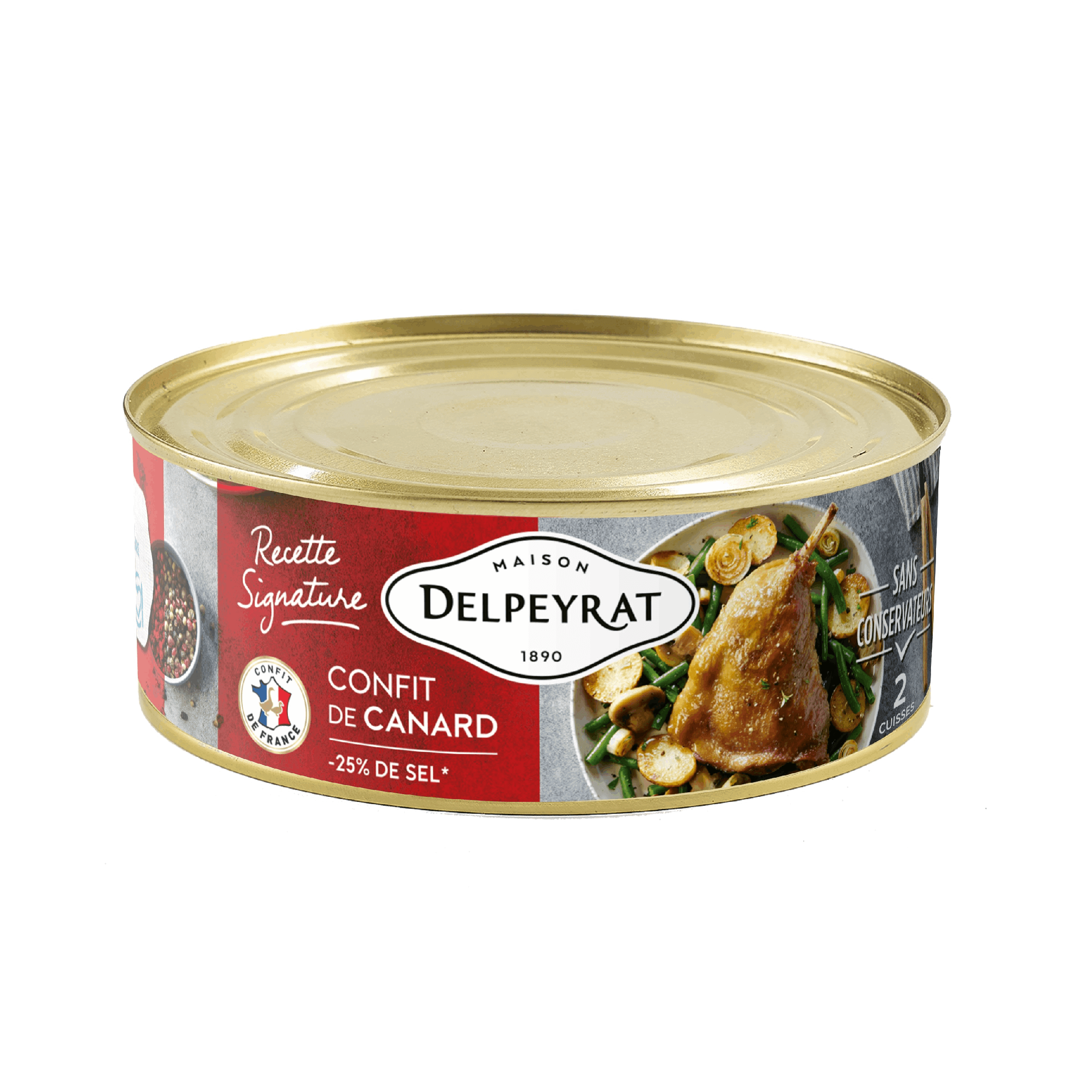 Confit de canard France TSR 2 cuisses